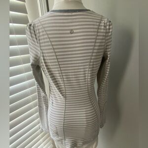 Lululemon Long Sleeve Striped Top